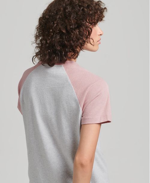 Camiseta Para Mujer Vintage Baseball