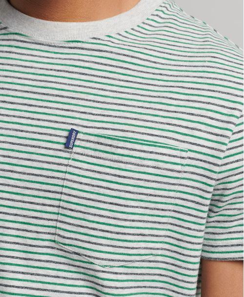 Camiseta Para Hombre Vle Stripe