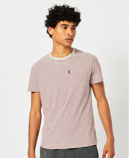 Camiseta Para Hombre Vle Stripe
