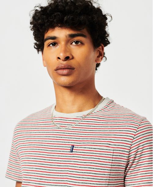 Camiseta Para Hombre Vle Stripe