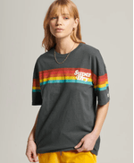 Camiseta-Para-Mujer-Vintage-Cali-Stripe-Tee-Superdry