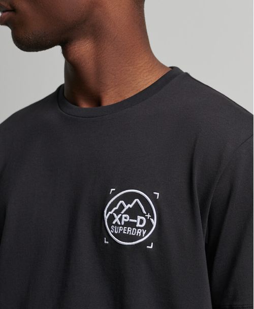 Camiseta Para Hombre Code Xpd Emb Loose