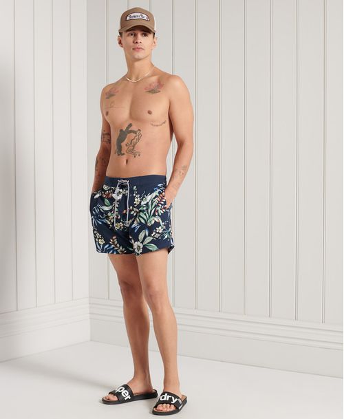 Pantaloneta Corta Para Hombre Surf Retro Board