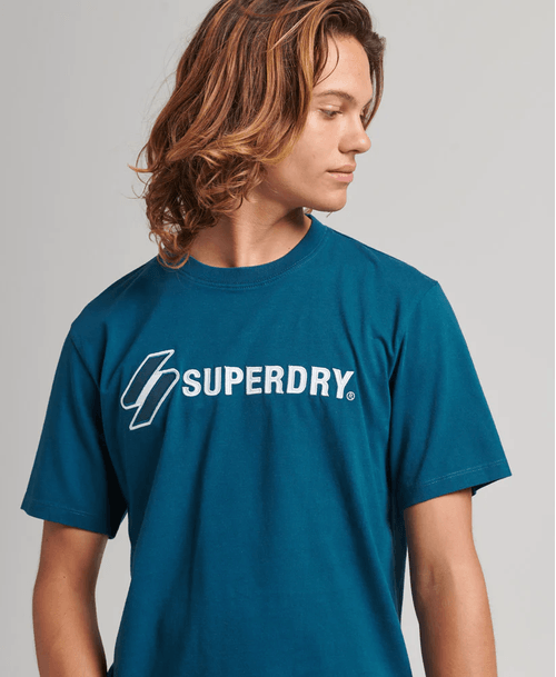 Camiseta Para Hombre Code Sl Applique