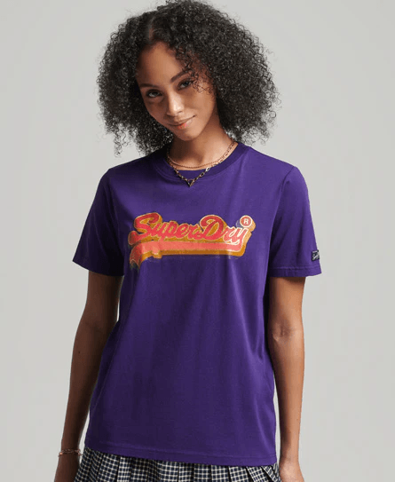 Camiseta Para Mujer Vintage Vl Seasonal