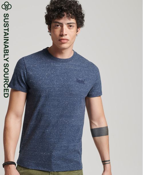 Camiseta Para Hombre Vintage Blackout