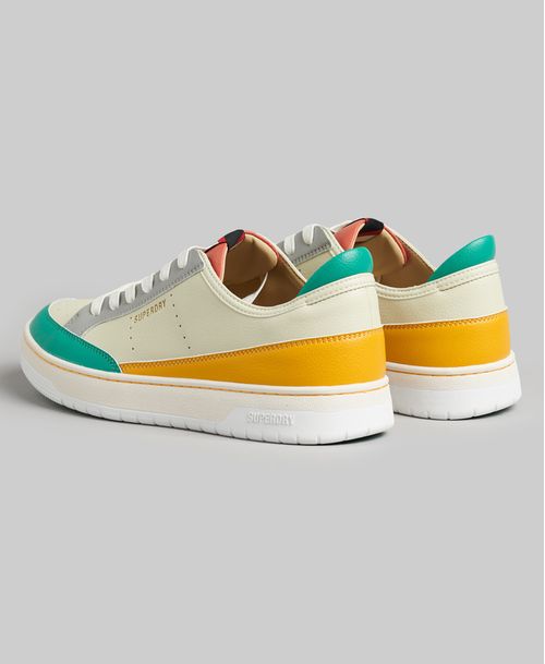 Tenis Para Mujer Vintage Vegan Basket Low Top