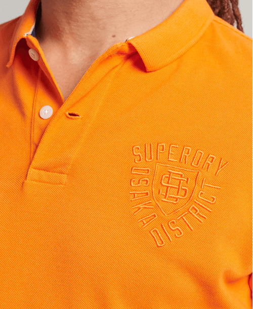 Polo Manga Corta Para Hombre Vintage Superstate