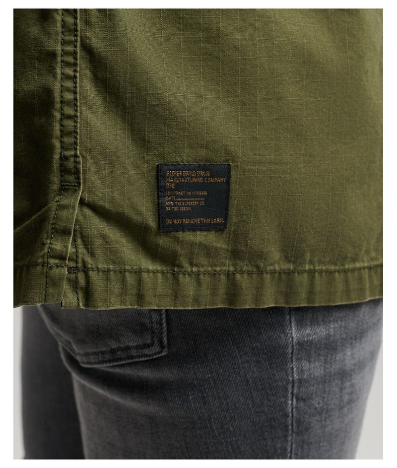Camisa-Para-Hombre-Vintage-Patched-Military-Shirt-Superdry