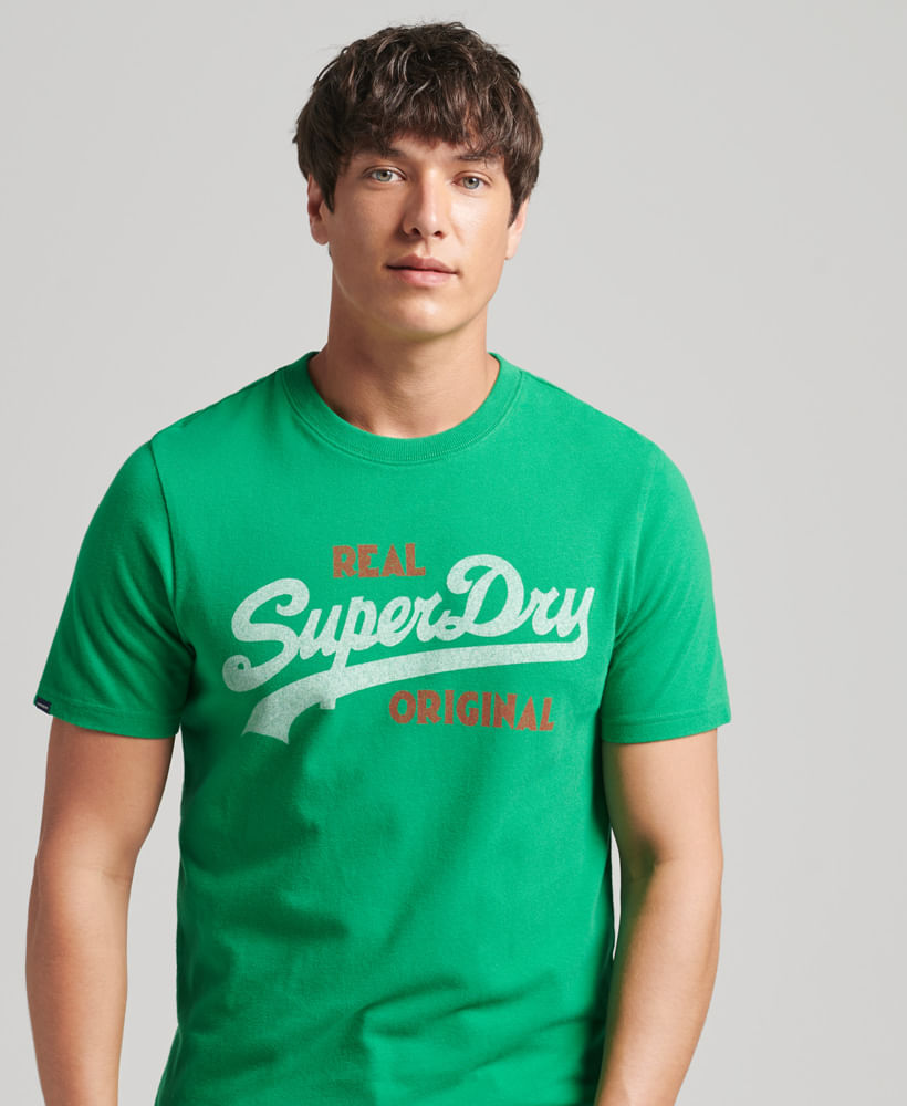 Camiseta Para Hombre Vintage Logo Soda Pop Tee Superdry 10976