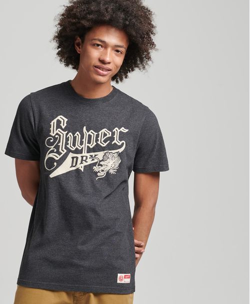 Camiseta Para Hombre Vintage Script Style Coll
