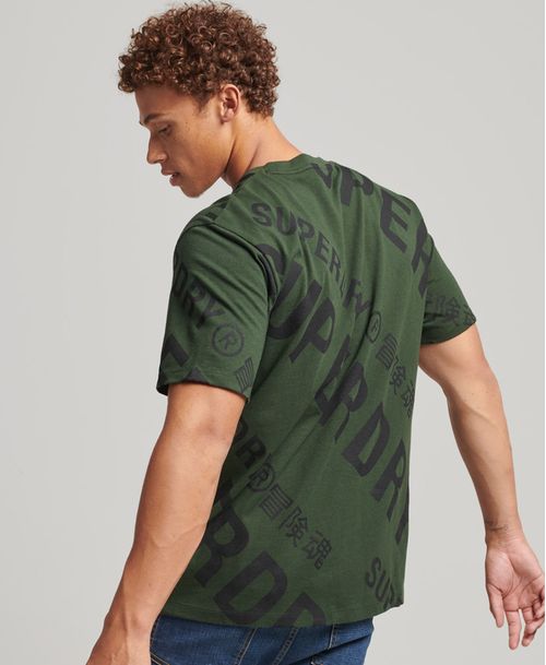 Camiseta Para Hombre Code Aop
