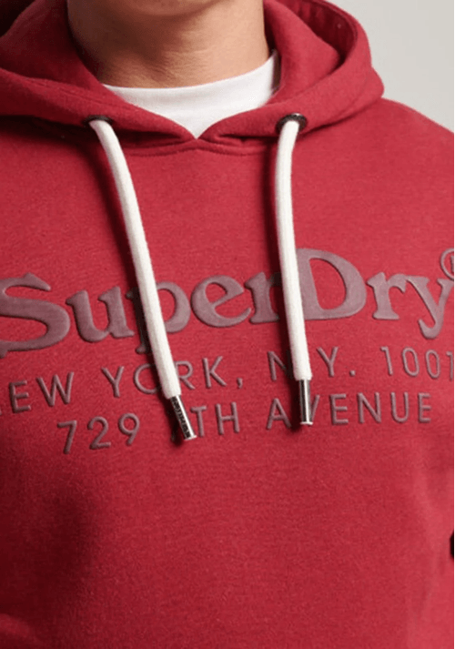 Buzo Cerrado Para Hombre Vintage Venue Tonal Hood