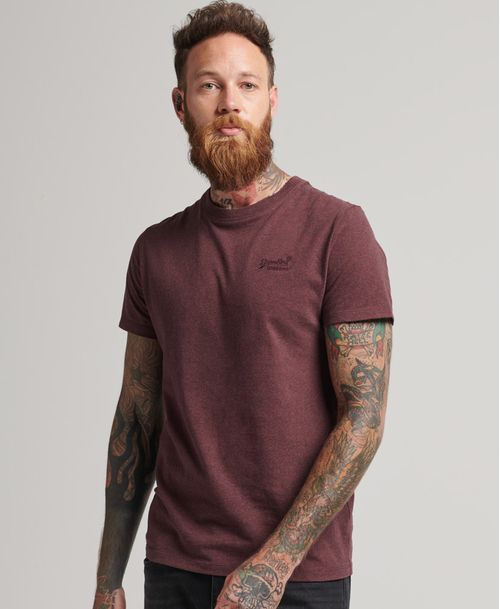 Camiseta Para Hombre Vintage Logo Emb