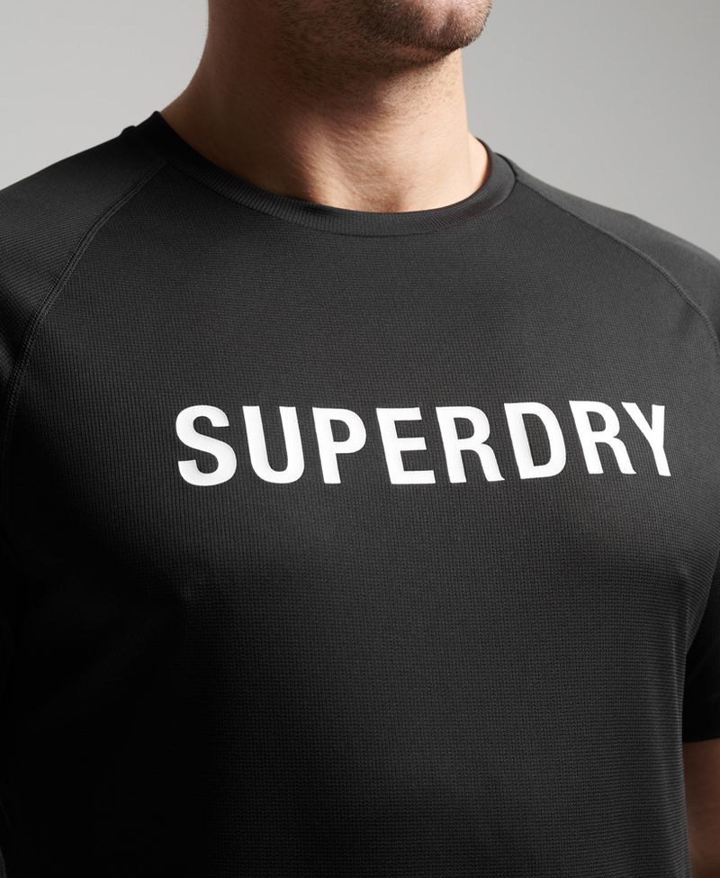 Superdry - Superdry Camiseta Para Hombre Train Active Logo S