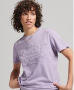 Camiseta-Para-Mujer-Vintage-Logo-Emboss-Tee-Superdry