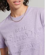 Camiseta-Para-Mujer-Vintage-Logo-Emboss-Tee-Superdry