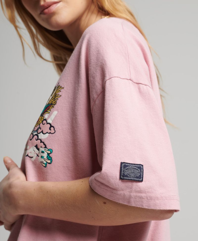 Camiseta-Para-Mujer-Vintage-Vl-Narrative-Superdry
