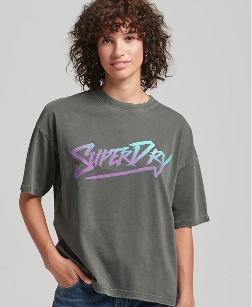 Camiseta Para Mujer Vintage Indie Mark