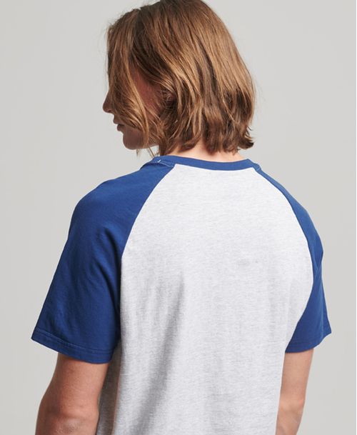 Camiseta Para Hombre Vintage Home Run Raglan