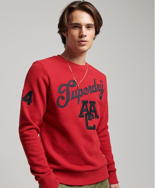Buzo Cerrado Para Hombre Vintage Collegiate Crew