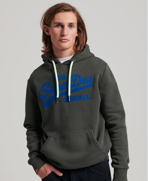 Buzo Cerrado Para Hombre Vintage Vl Neon