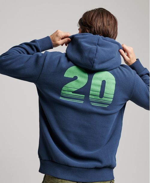 Buzo Hoodie Cerrado Para Hombre Vintage Terrain Classic Superdry
