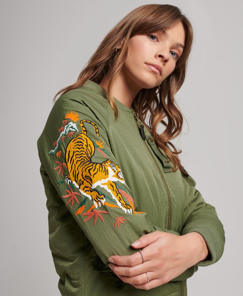 Chaqueta-Casual-Para-Mujer-Vintage-Military-Suikajan-Superdry