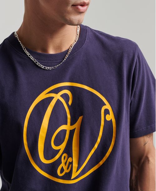 Camiseta Para Hombre Vintage Monogram