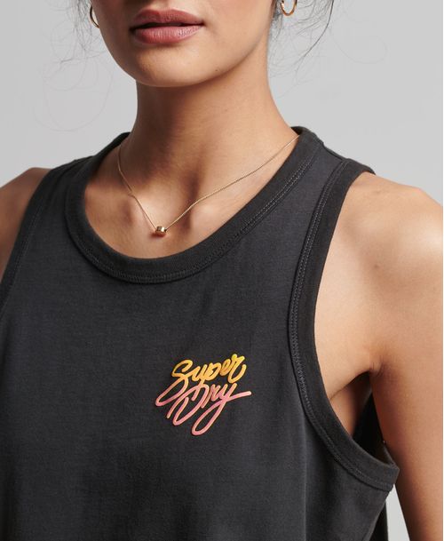 Camiseta Manga Sisa Para Mujer Vintage Cali Vest