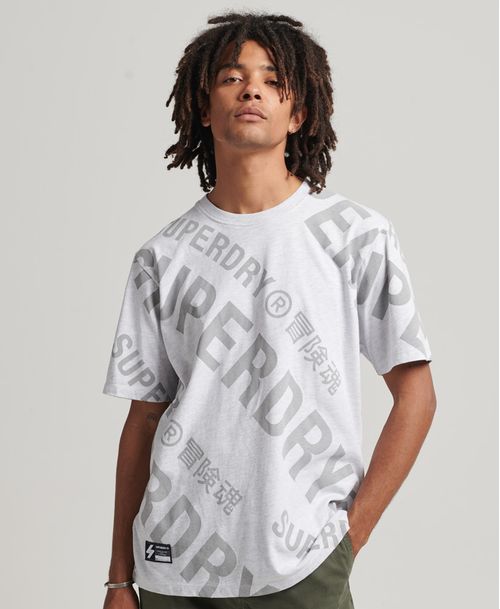 Camiseta Para Hombre Code Aop