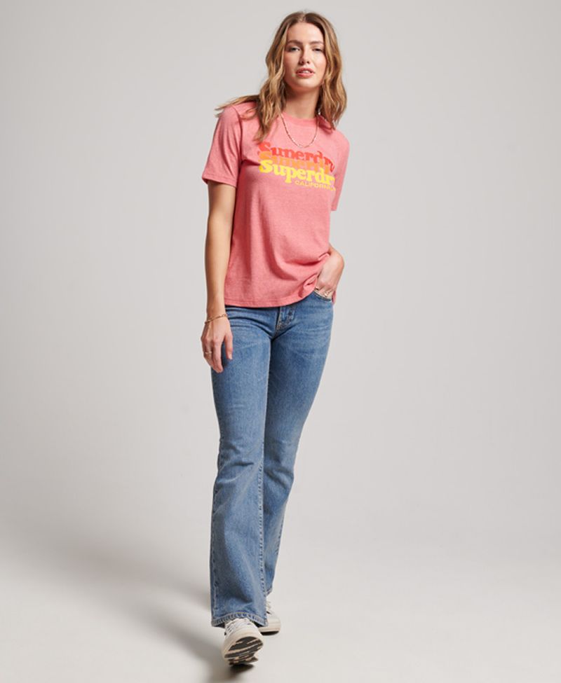 Camiseta-Manga-Corta-Para-Mujer-Vintage-Scripted-Infill-Superdry