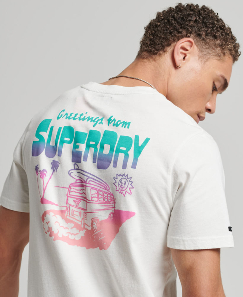 Superdry Camiseta Manga Corta Para Hombre Vintage Travel Superdry 52229 -  Compra Ahora