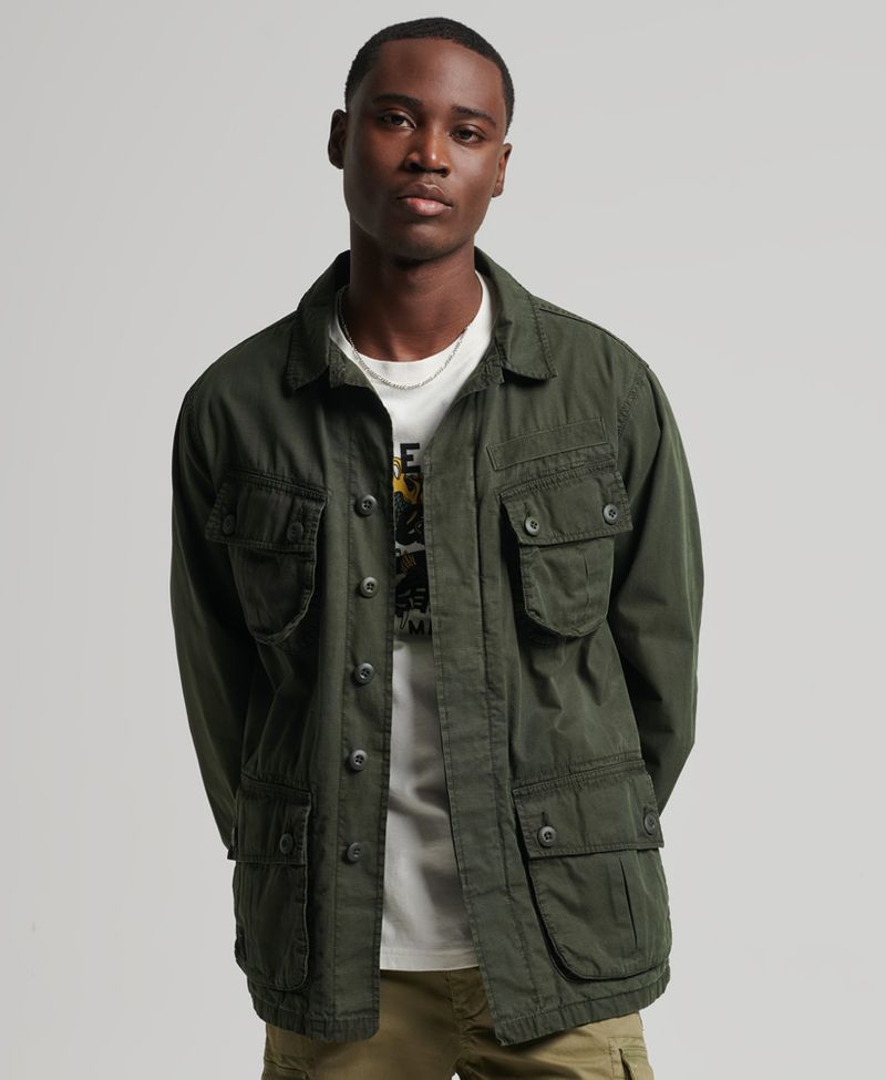 Chaqueta Casual Para Hombre Military Superdry, CHAQUETAS