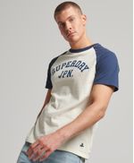 Camiseta-Manga-Corta-Para-Hombre-Vintage-Gym-Ath-Raglan-Superdry