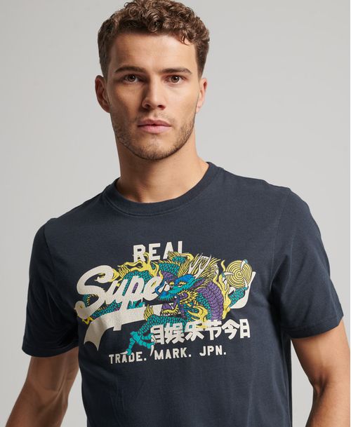 Camiseta Para Hombre Vintage Vl Narrative Tee