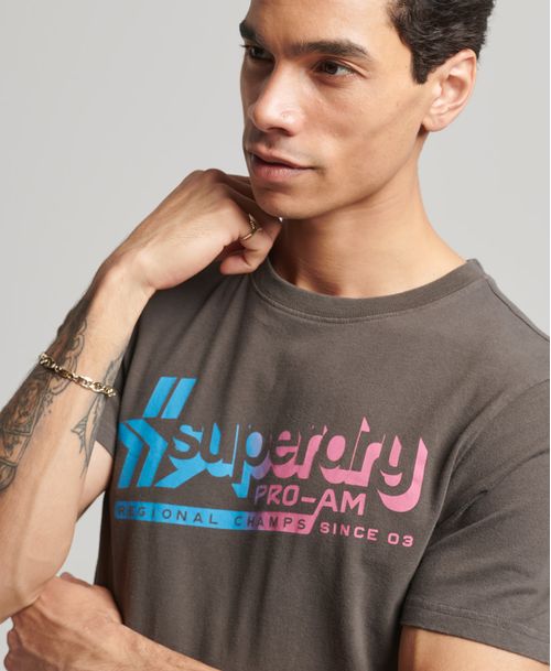 Camiseta Para Hombre Vintage Shadow Tee