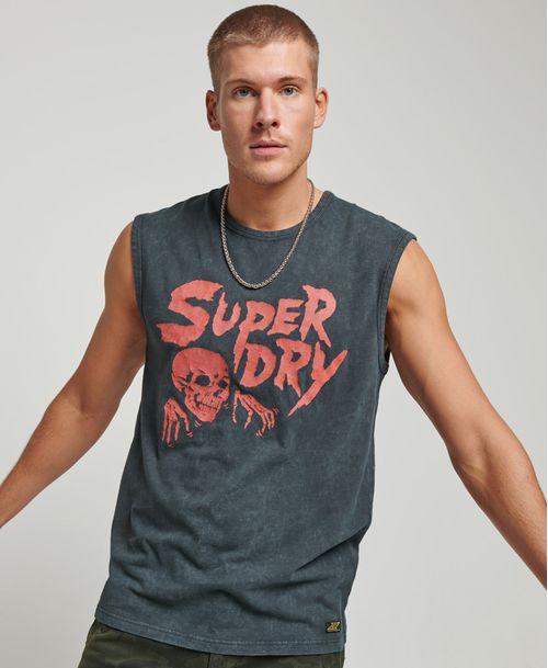 Camiseta Manga Sisa Para Hombre Vintage Flyer