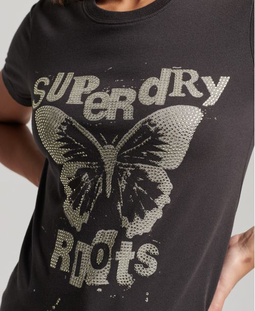 Camiseta Para Mujer Vintage Poster