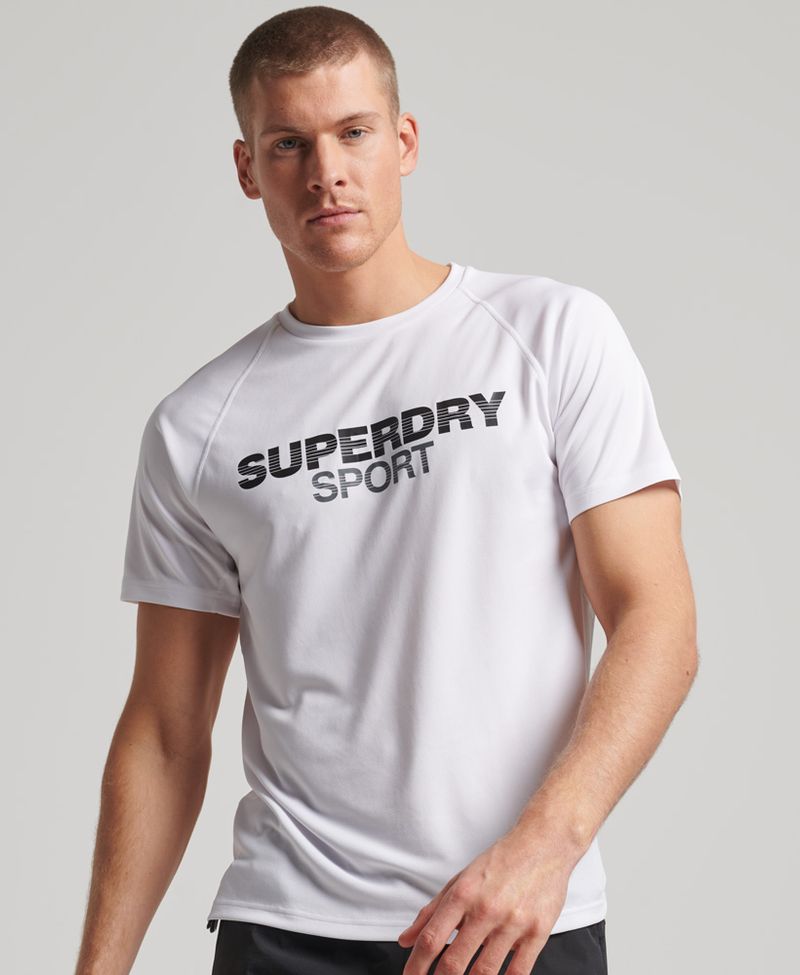 Camiseta Superdry Basic Lite Azul Electrico Hombre