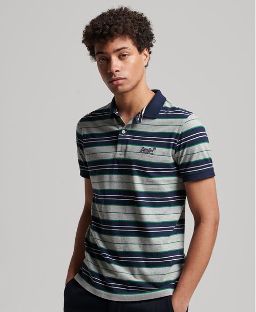 Polo Para Hombre Jersey Stripe