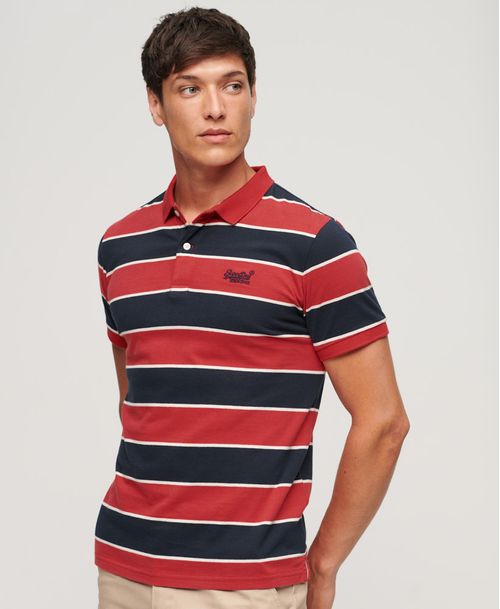 Polo Para Hombre Jersey Stripe