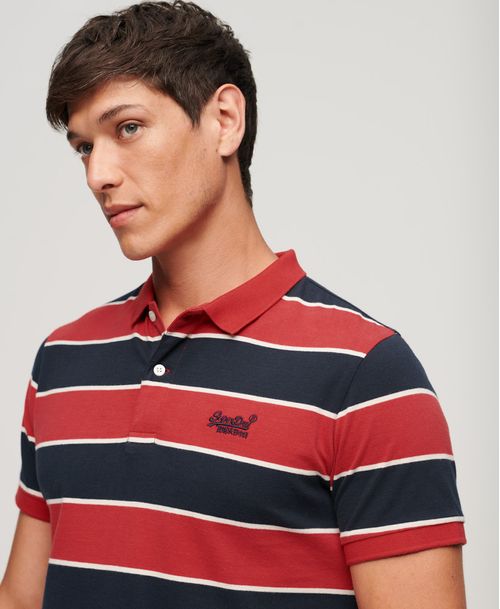 Polo Para Hombre Jersey Stripe