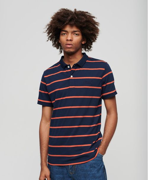 Polo Para Hombre Jersey Stripe