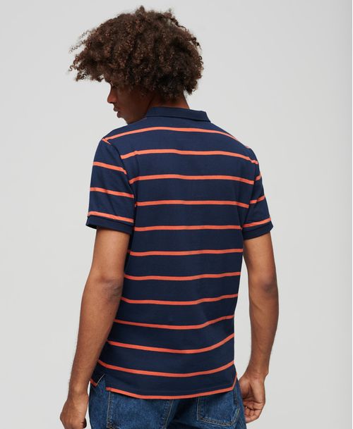 Polo Para Hombre Jersey Stripe