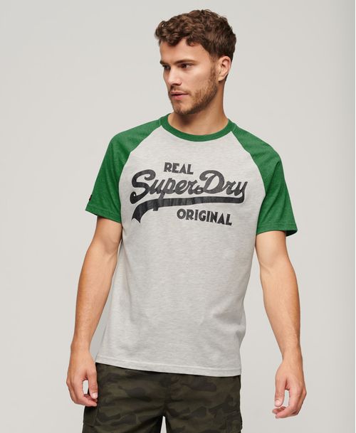 Camiseta Para Hombre Athletic Raglan