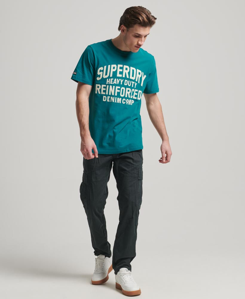 Camiseta Para Hombre Athletic College Graphic Superdry, CAMISETAS