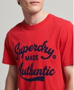 Camiseta-Para-Hombre-Athletic-Script-Graphic-