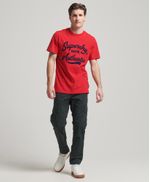 Camiseta-Para-Hombre-Athletic-Script-Graphic-