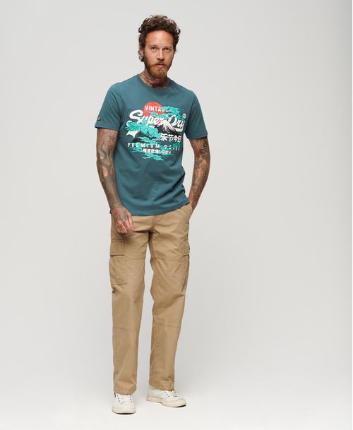 Camiseta Para Hombre Japanese Graphic